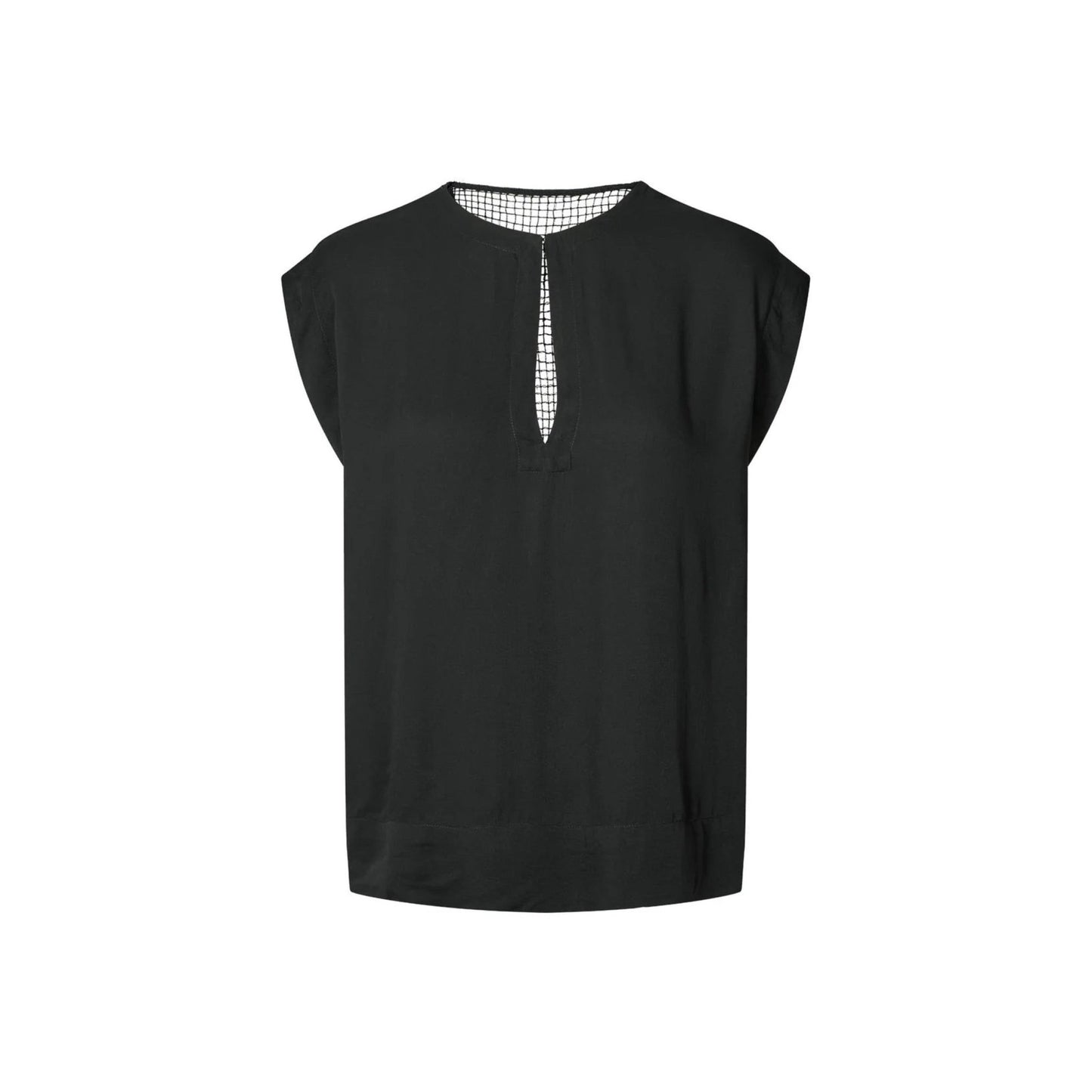 ROSALYN FUNNEL WEB BLUSE RS - LifeStyle Hedensted