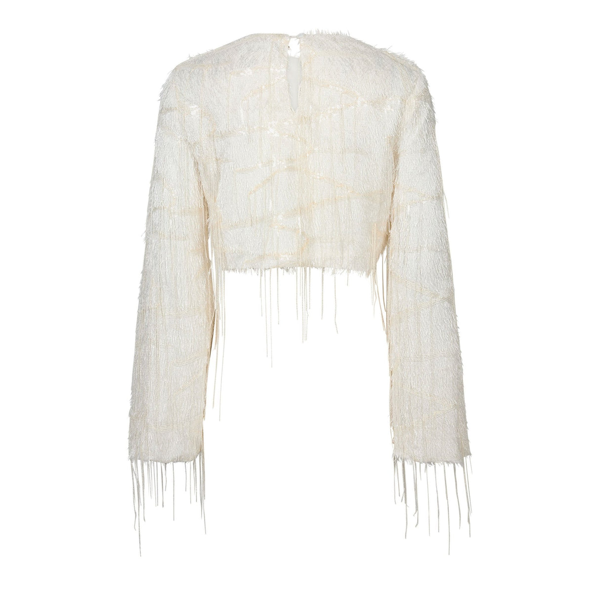 SEQUIN FRINGE BLUSE HL (95) - LifeStyle Hedensted