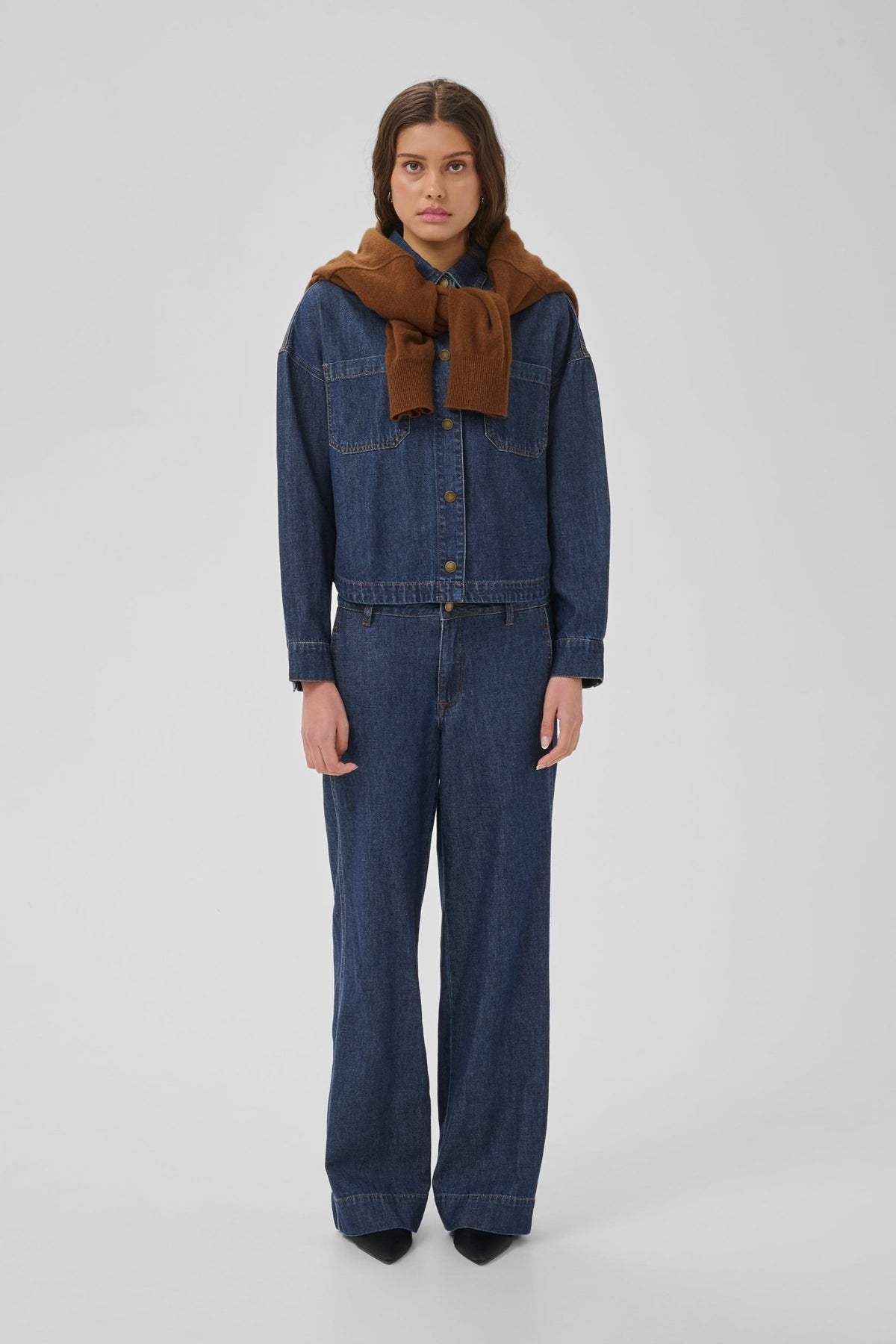 SOLIA DENIM SKJORTE MEW (191) - LifeStyle Hedensted