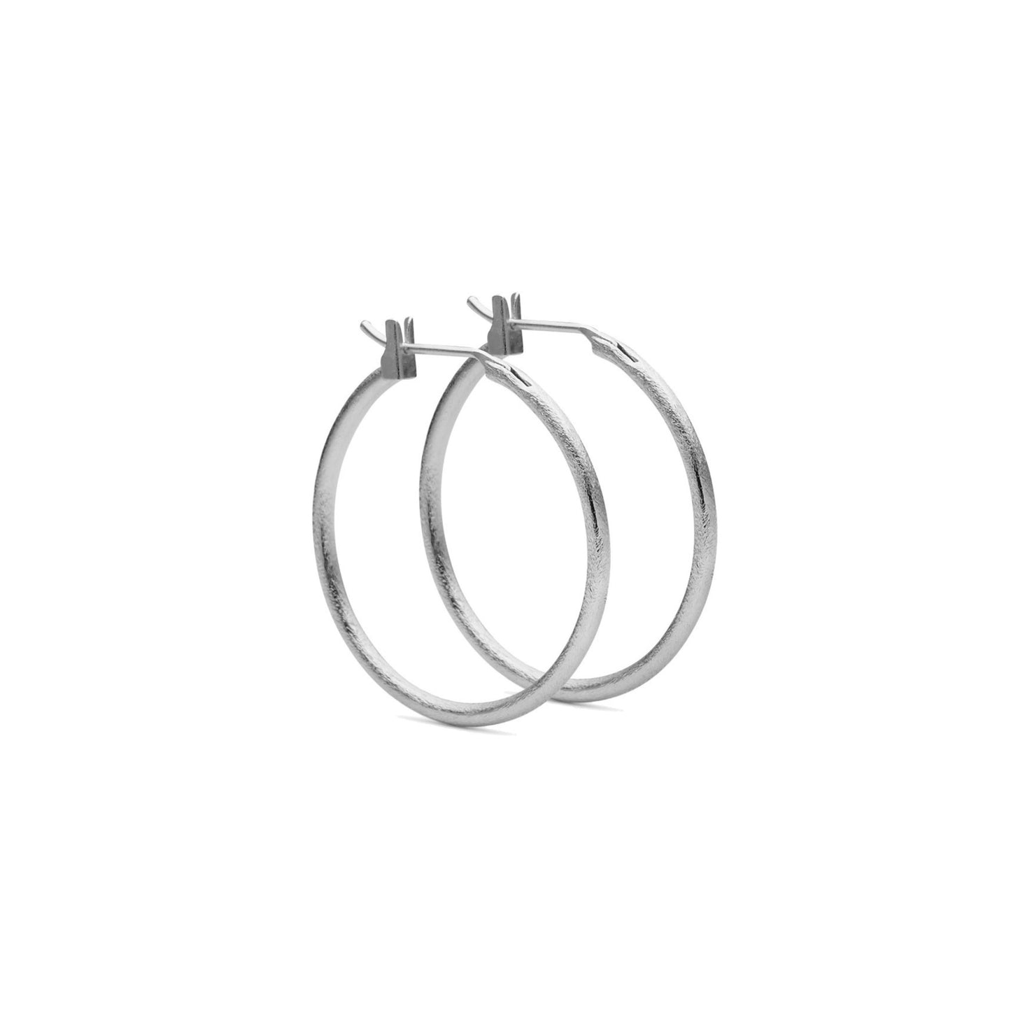 STORE HOOPS ØRERINGE PURE BY NAT - LifeStyle Hedensted