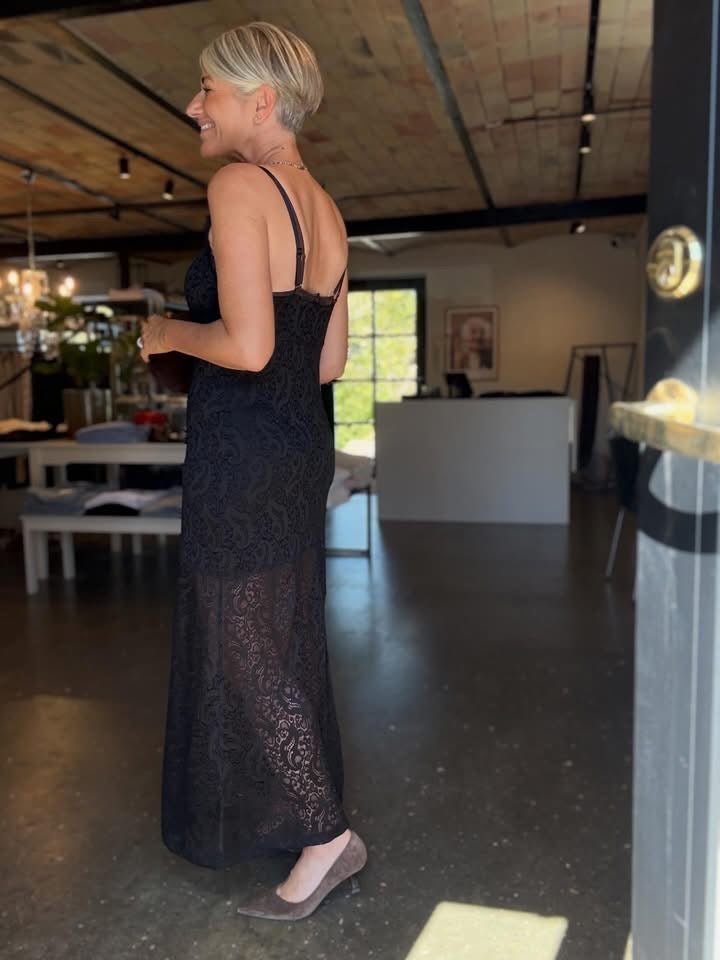 SUMMER LACE STRAP KJOLE HL - LifeStyle Hedensted