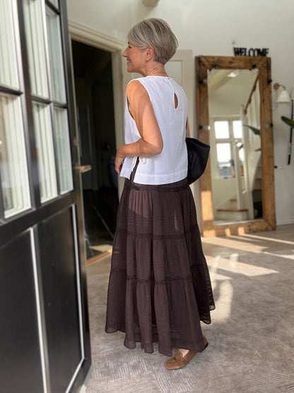 SVETLANA LINEN TOP NN - LifeStyle Hedensted