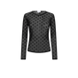 TELA 1 MESH BLUSE SORT LR (163)