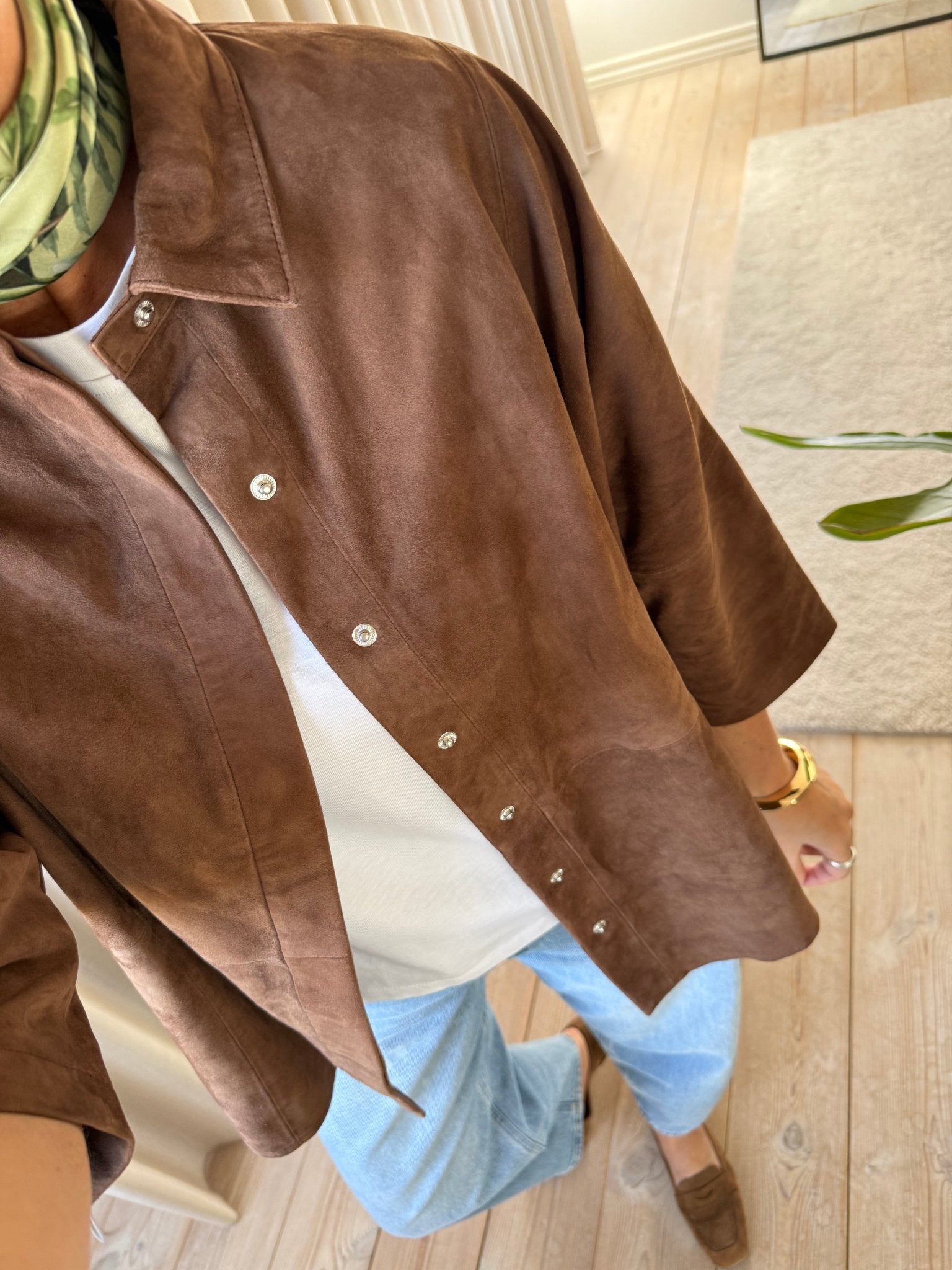 TENNA SUEDE SKJORTE DEPECHE - LifeStyle Hedensted