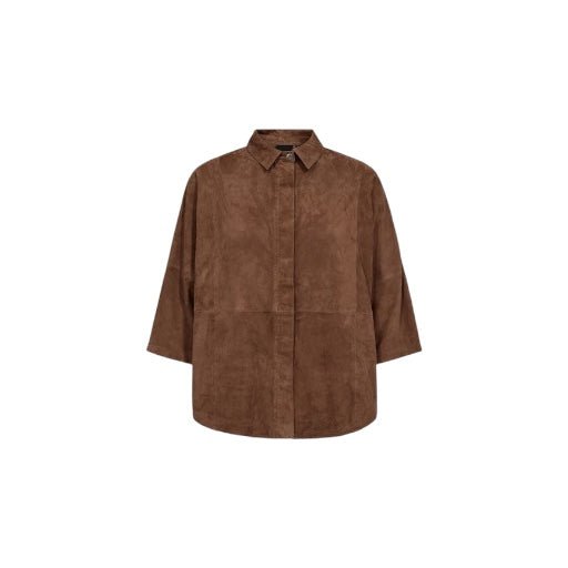 TENNA SUEDE SKJORTE DEPECHE - LifeStyle Hedensted