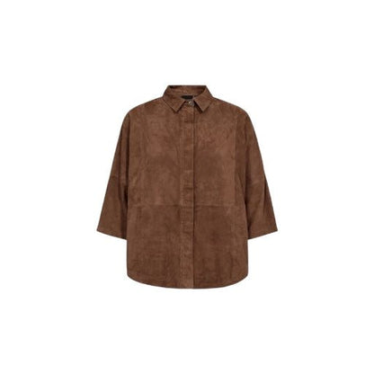 TENNA SUEDE SKJORTE DEPECHE - LifeStyle Hedensted