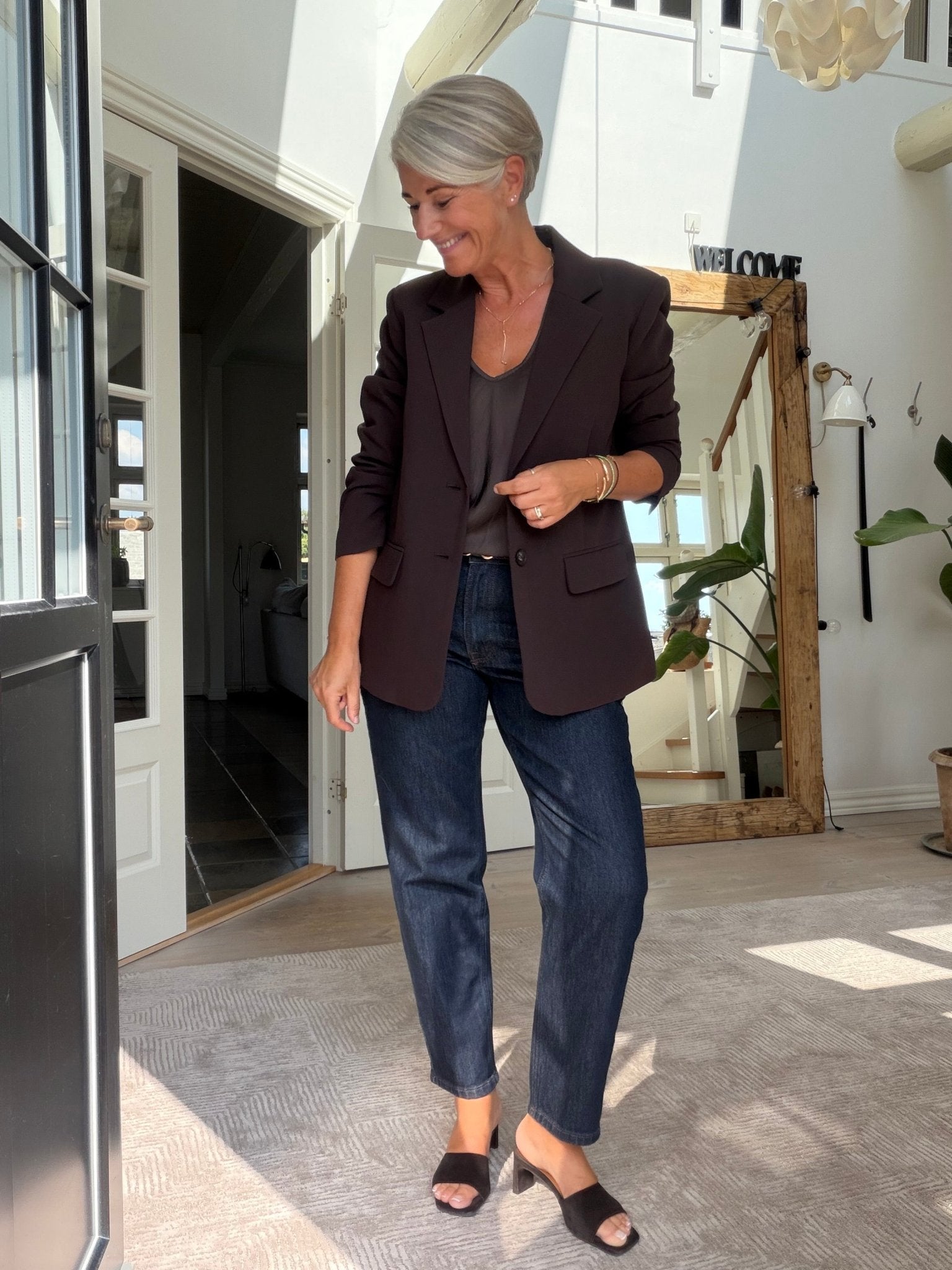 THE MOMMY 139 HIGH TAPERED JEANS MEW - NY (203) - LifeStyle Hedensted