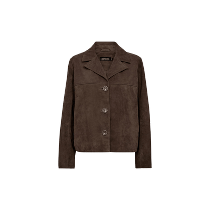 VALLY SUEDE JACKET DEPECHE - LifeStyle Hedensted