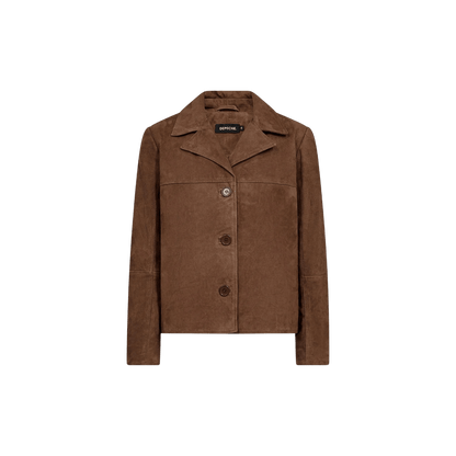 VALLY SUEDE JACKET DEPECHE - LifeStyle Hedensted