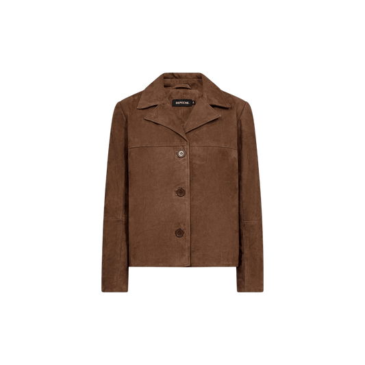 VALLY SUEDE JACKET DEPECHE - LifeStyle Hedensted