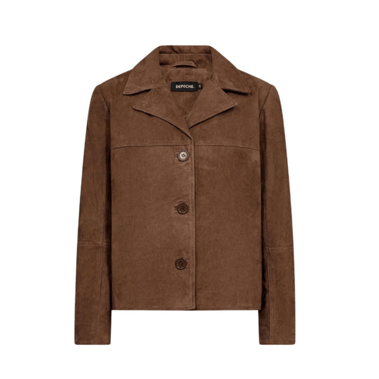 VALLY SUEDE JACKET DEPECHE - LifeStyle Hedensted