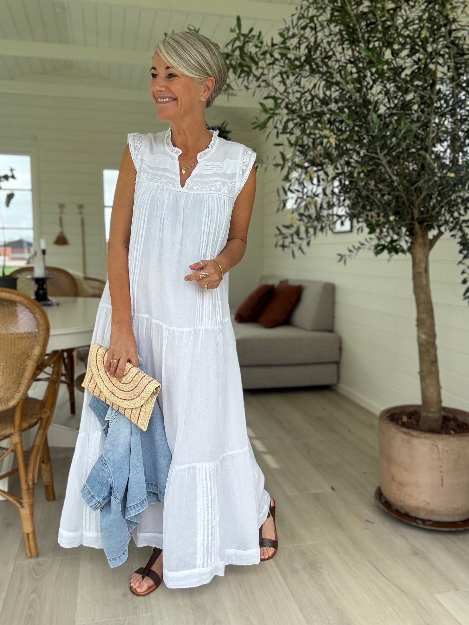 VEANA S VOILE MAXI KJOLE NN - LifeStyle Hedensted