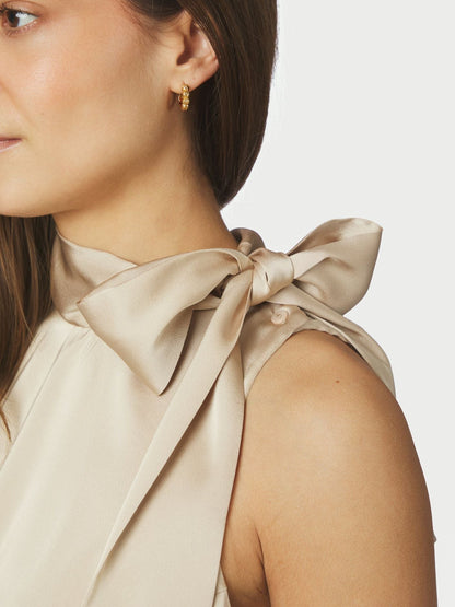 VEDA DRAPY SATIN TOP NN - LifeStyle Hedensted