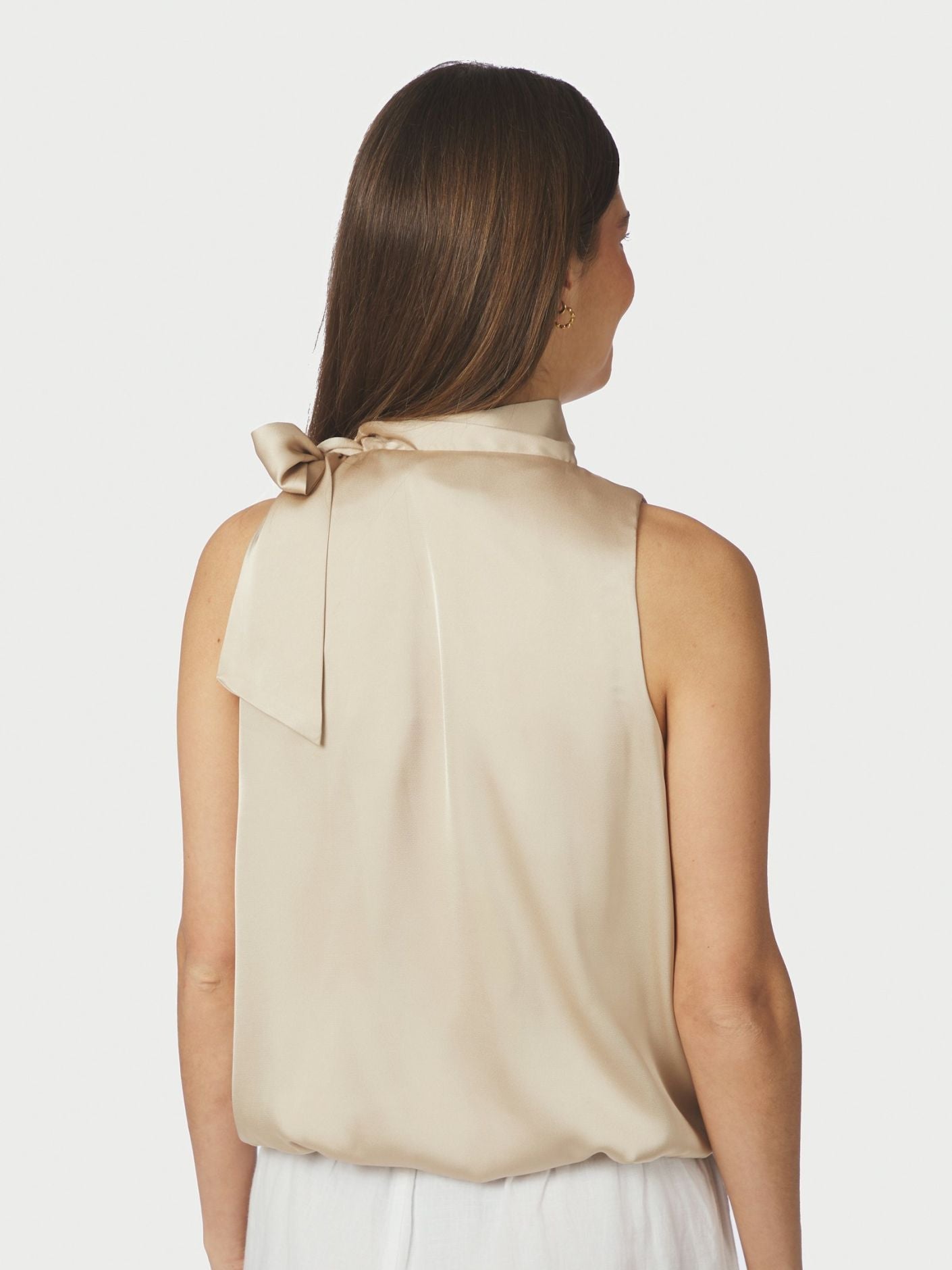 VEDA DRAPY SATIN TOP NN - LifeStyle Hedensted