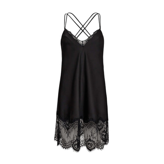 VISTA LINGERIE CROP STROP KJOLE HL (113) - LifeStyle Hedensted