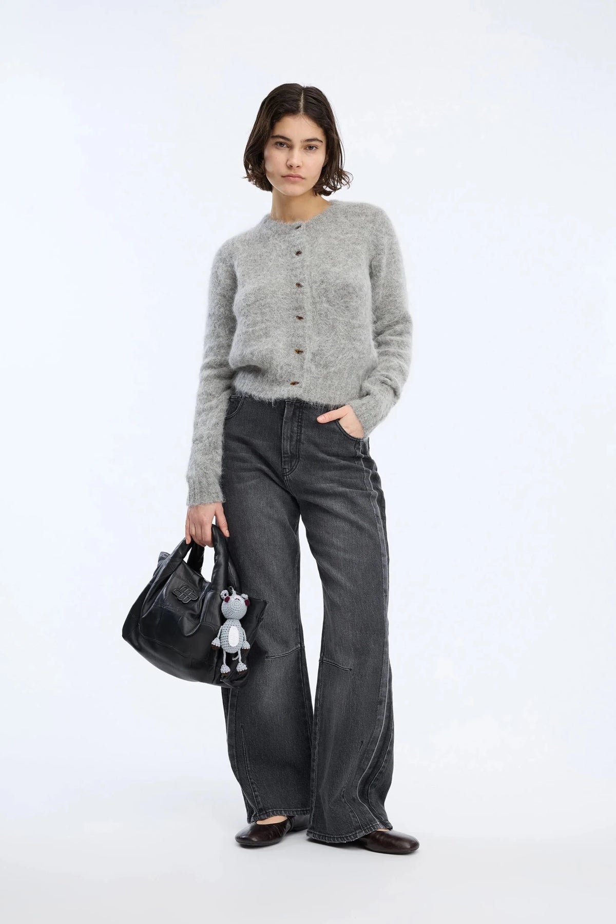VOVILLA STRIK CARDIGAN MUNTHE - LifeStyle Hedensted