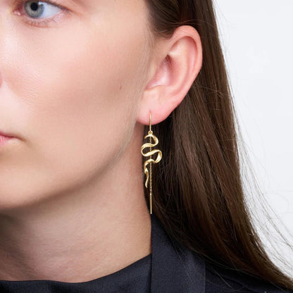 WILLOW KÆDE ØRERINGE PURE BY NAT - LifeStyle Hedensted