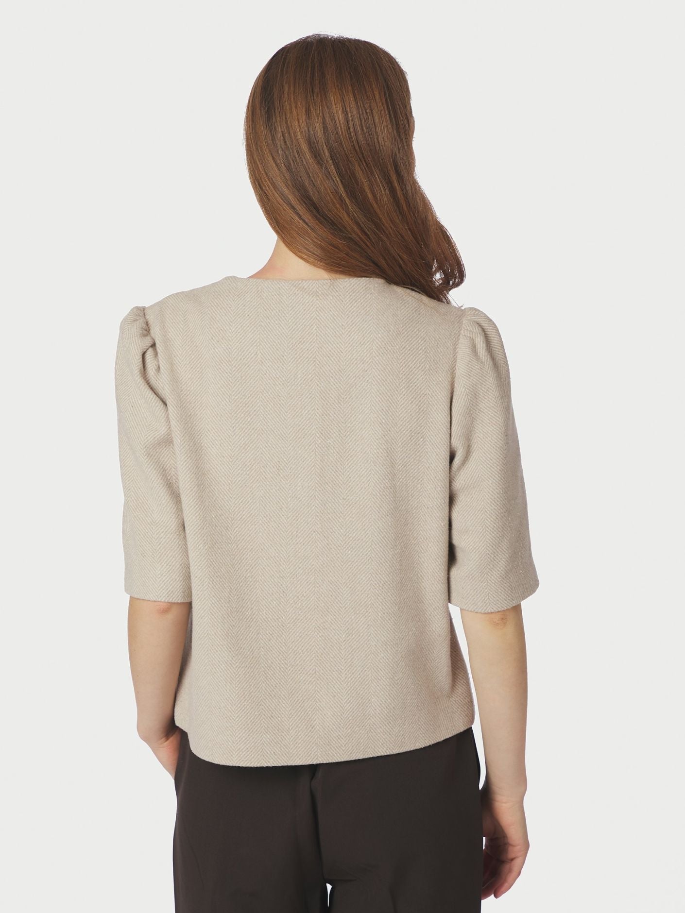 XANTHE LIGHT HERRINGBONE BLAZER NN - LifeStyle Hedensted
