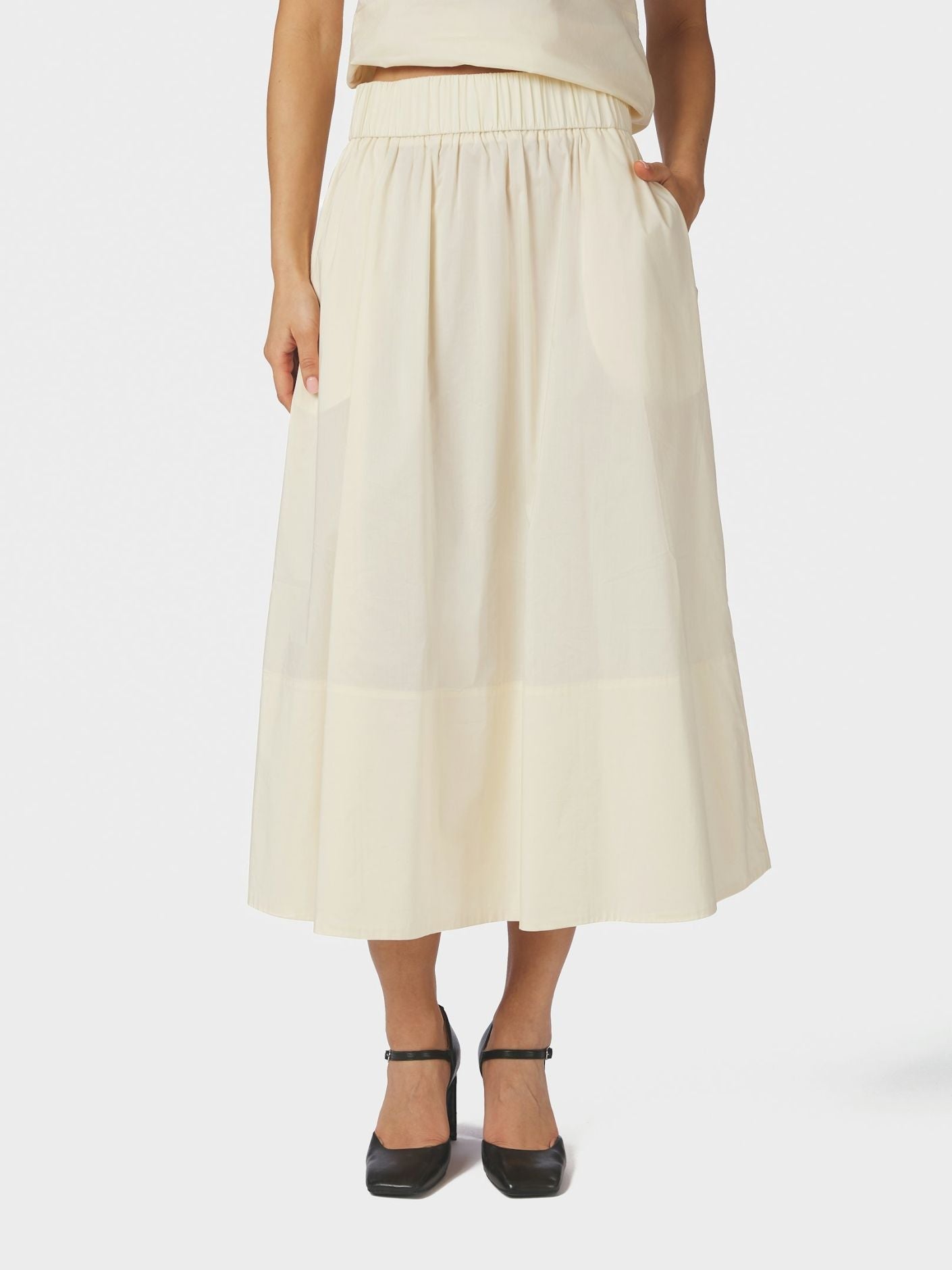 YARA POPLIN SKIRT NN - LifeStyle Hedensted